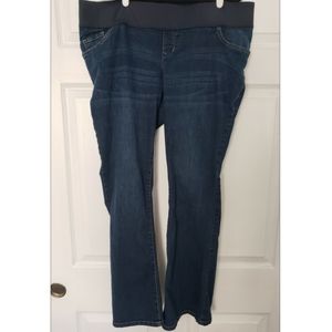 Old Navy Maternity Bootcut Low Rise Jeans